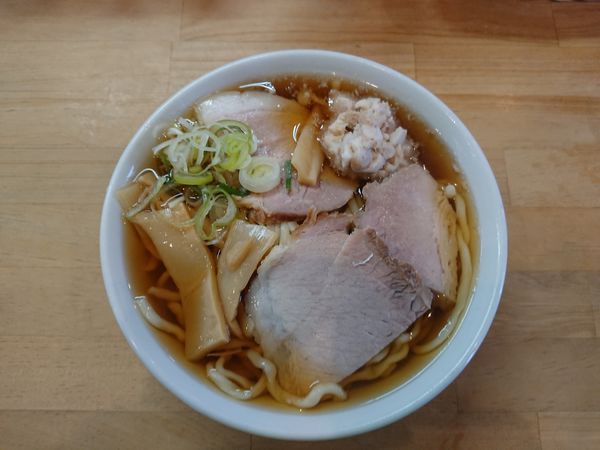 「中華そば 中 脂入り 680円」@高長まるしげの写真