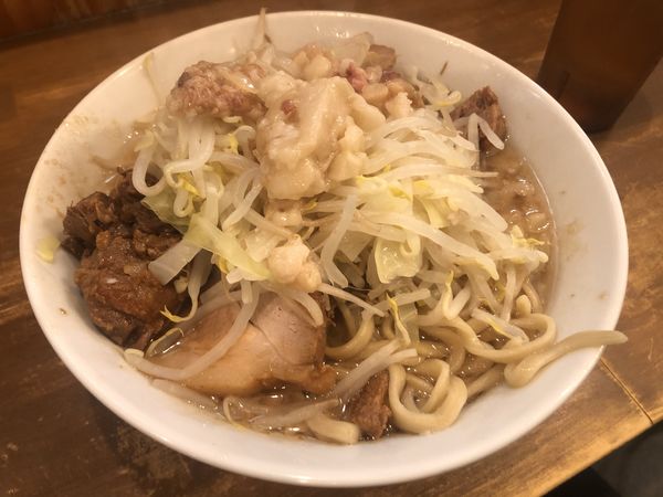 「小豚ラーメン」@ラーメン二郎 前橋千代田町店の写真
