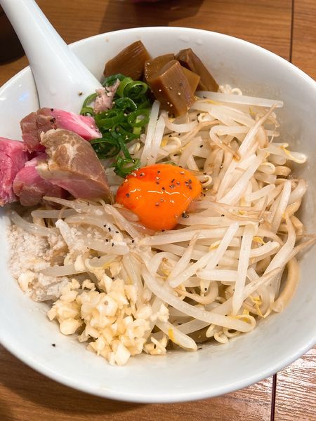 「豚麺」@らぁ麺 時は麺なりの写真