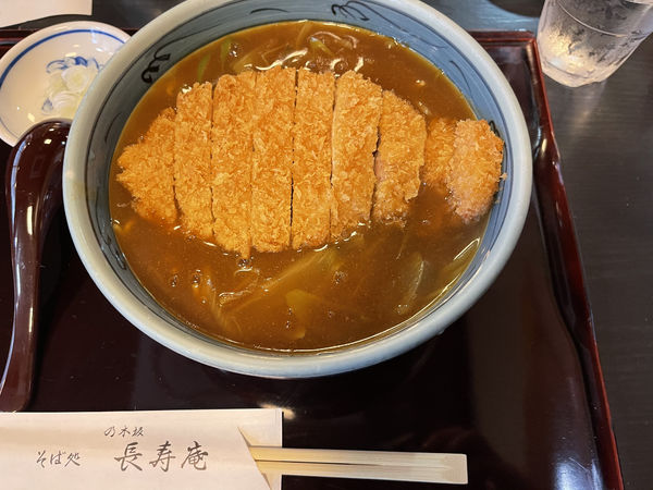 「カツカレーそば」@乃木坂 長寿庵の写真