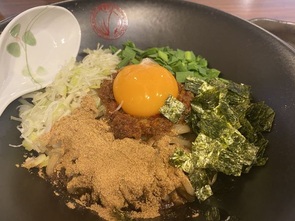 「台湾まぜそば　2辛」@麺処 鶴舞屋の写真