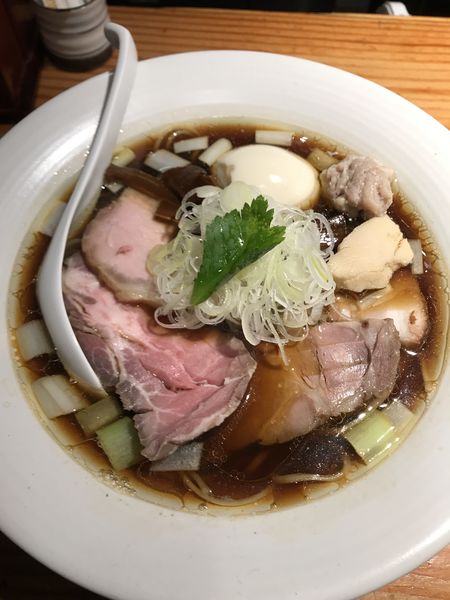 「特製醤油そば」@麺処 篠はらの写真