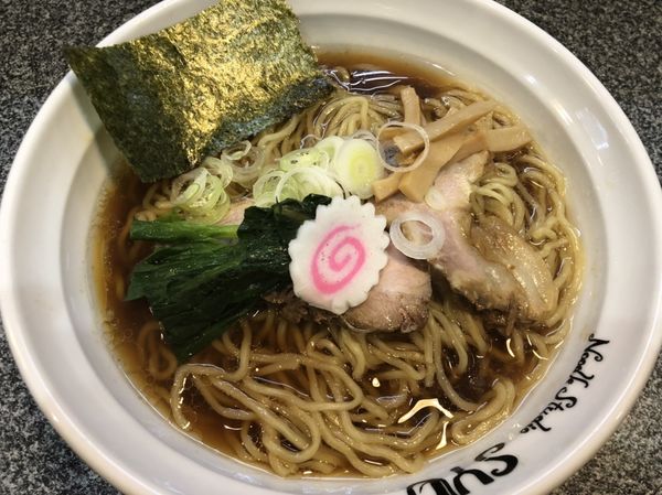 「生姜醤油らーめん、大盛」@Noodle Studio SYU 周の写真