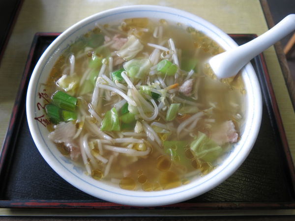 「タンメン:800円」@そば処 金子屋の写真