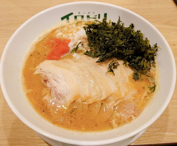 「あおさ海苔の味噌そば【期間•数量限定】」@ラーメン イロドリの写真