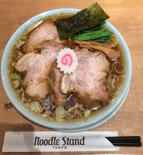 「Tokyo肉中華そば 大盛」@Noodle Stand Tokyoの写真