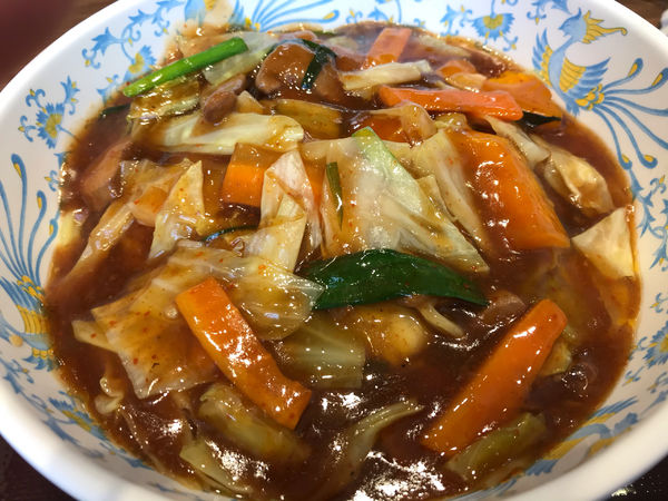 「スタミナ冷やし（1.5玉）」@我流食堂 シーサイドひたちなか店の写真