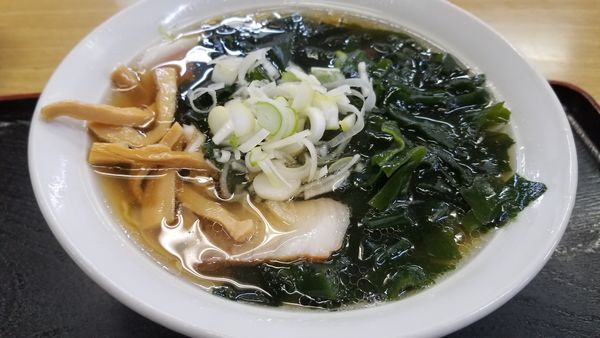 「ワカメラーメン」@さくら食堂の写真