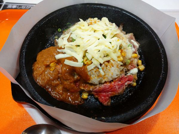 「チーズカリーペッパーライス（870円）」@ペッパーランチ イトーヨーカドー大森店の写真