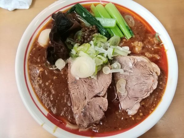 「和牛縞腸 味噌麻婆 S」@MENYA 食い味の道有楽の写真