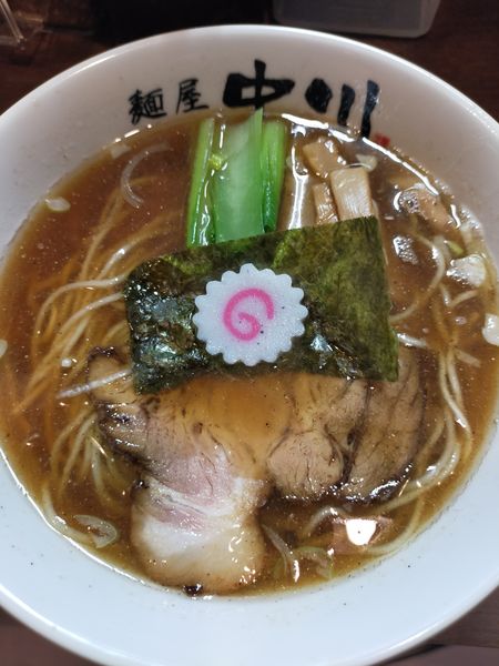 「醤油らーめん」@麺屋 中川 本店の写真