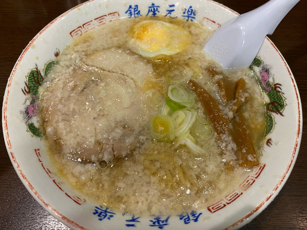 「元ラーメン」@銀座元楽の写真