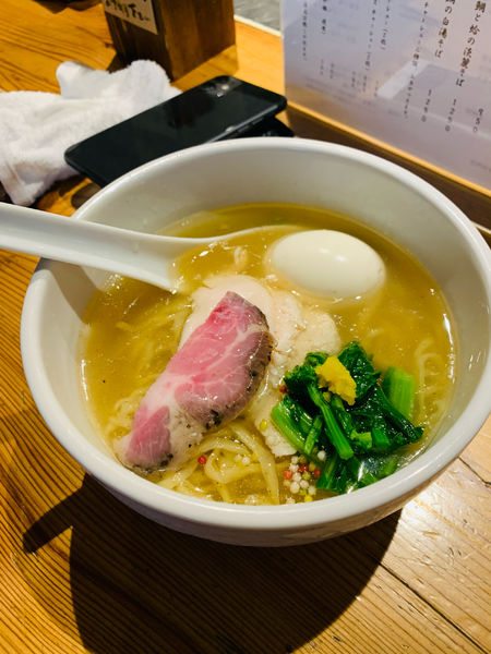 「真鯛と蛤の淡麗そば」@麺処 図鑑の写真