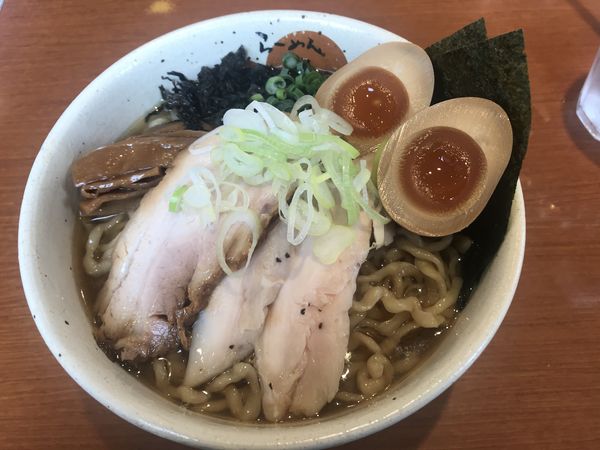 「かいじの煮干しラーメン 900円」@らーめん かいじ 東仙台店の写真