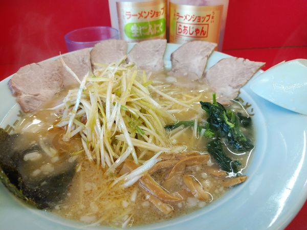 「ネギチャーシュー麺」@ラーメンショップ椿 酒々井SP前店の写真