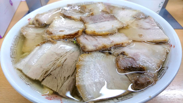 「【昼】肉そば」@坂内食堂 喜多方本店の写真