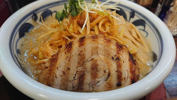 「背拉豚味噌辛ネギ」@味噌らーめん 御成屋 西川口店の写真