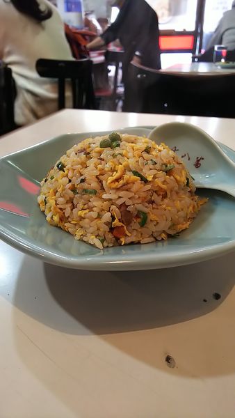 「半チャーハン」@十八番の写真