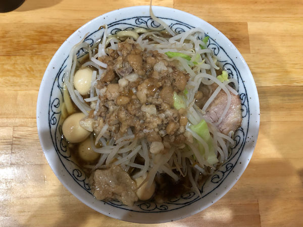 「ミニラーメン＋うずら」@ラーメン寿々㐂の写真