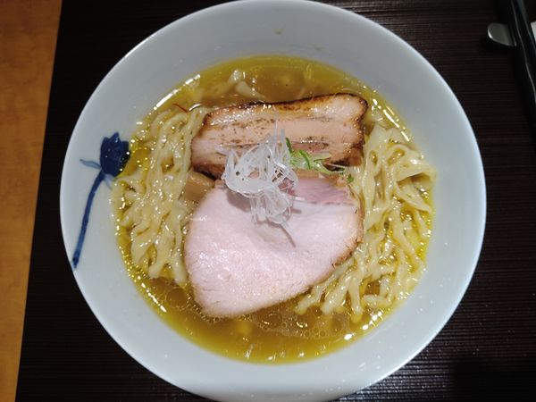 「塩（手揉み、850円）」@麺 みつヰの写真