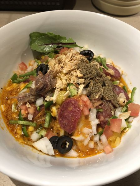 「ピザソバ(並)880円」@ajito ismの写真