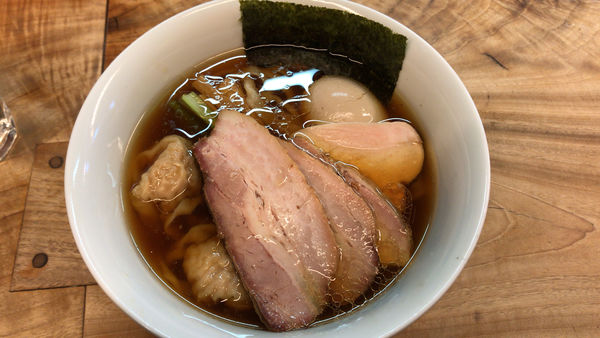 「特中華そば1200円」@白河手打中華そば  一番いちばんの写真