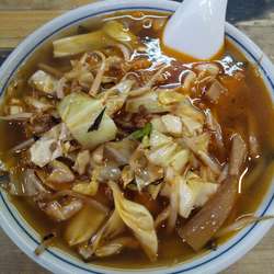 辛いキャベツらーめん