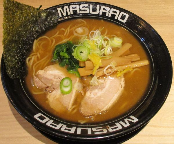 「焦がし醤油ラーメン　780円」@益荒男ラーメンの写真