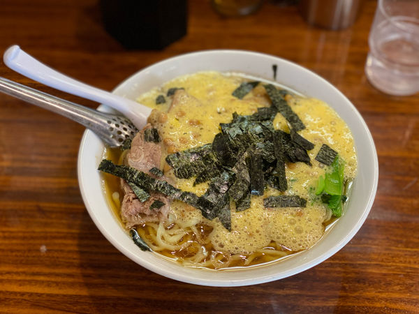 「納豆らあめん」@らあめん大安の写真