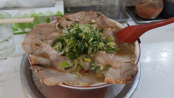 「ちゃあしゅうめん+にんにく」@丸一らあめんの写真