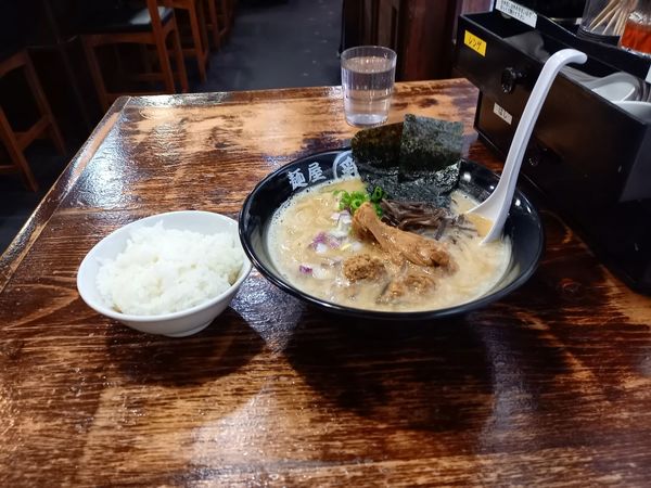 「濃厚鳥そば」@濃厚鶏そば たけいちの写真