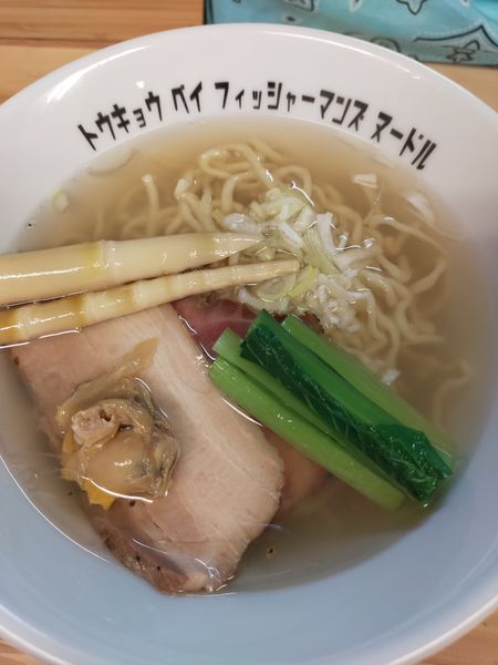 「潮らぁ麺」@Tokyo Bay Fisherman's noodleの写真