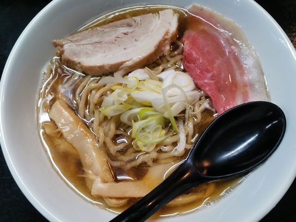 「らーめん」@自家製麺 結びの写真