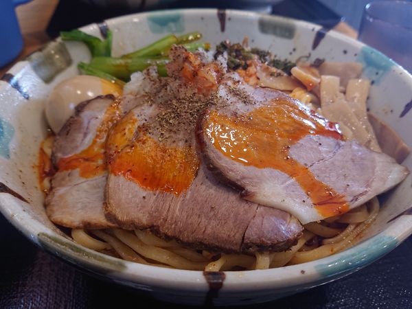 「辛油そば(中盛り)」@中華そば 松葉の写真