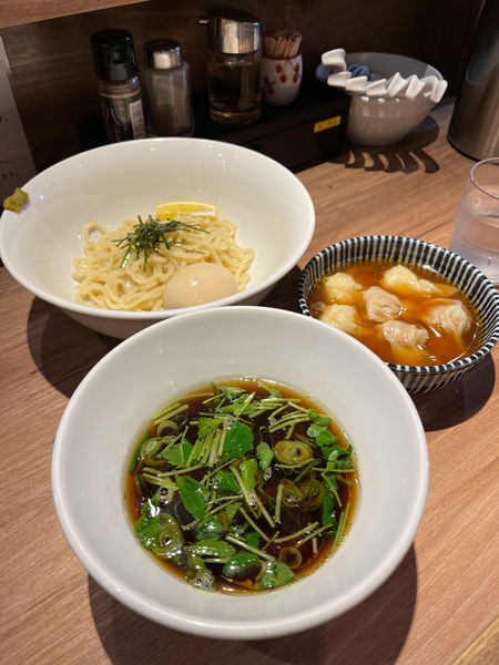 「黒旨特製つけ麺」@中華soba いそべの写真