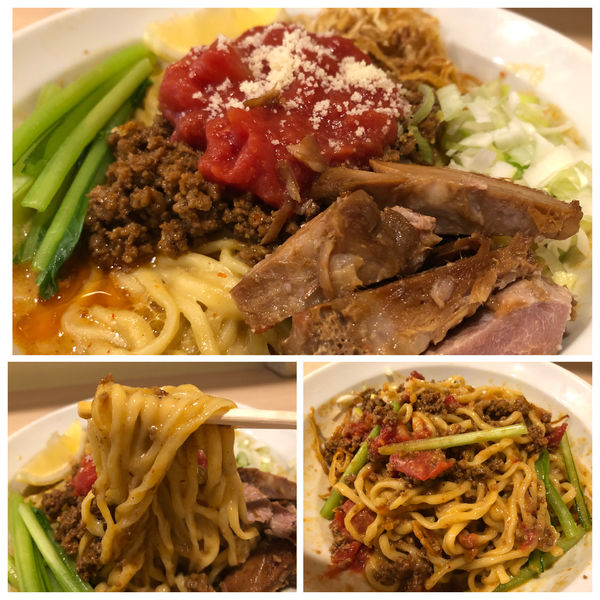 「坦々トマトまぜそば800円 大盛り無料」@麺屋 幸生の写真