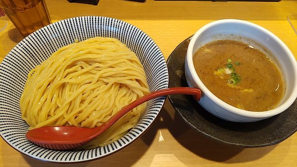 「濃厚魚介つけ麺(中盛)」@塩つけ麺 灯花の写真