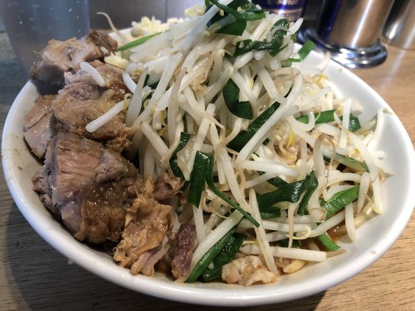 「限定少なめ　豚まし」@MEN YARD FIGHTの写真