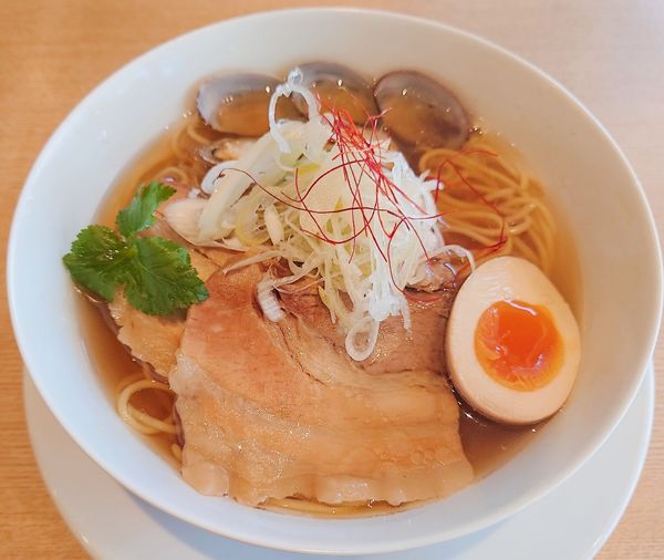 「貝だし中華そば」@中華そば 麒麟の写真