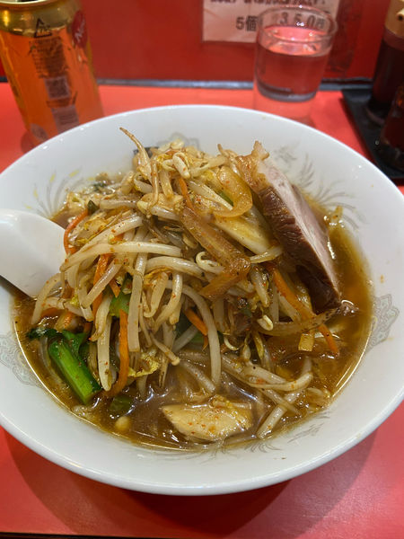 「醤油味辛タンメン」@ラーメン三浦の写真