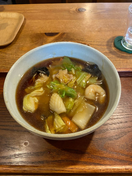 「あんかけラーメン」@らーめん花花の写真