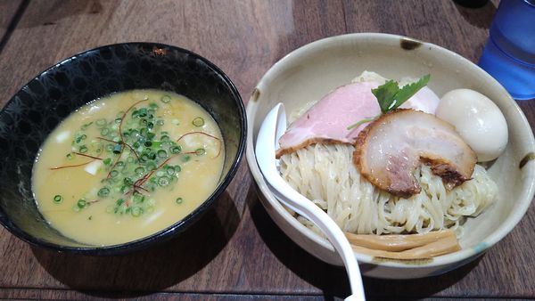 「【限定】生姜白湯つけめん(塩)¥900+味玉¥120-」@らーめん つけめん 和み屋の写真