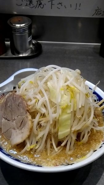 「らーめん（並）野菜多め」@らーめん大 大森店の写真