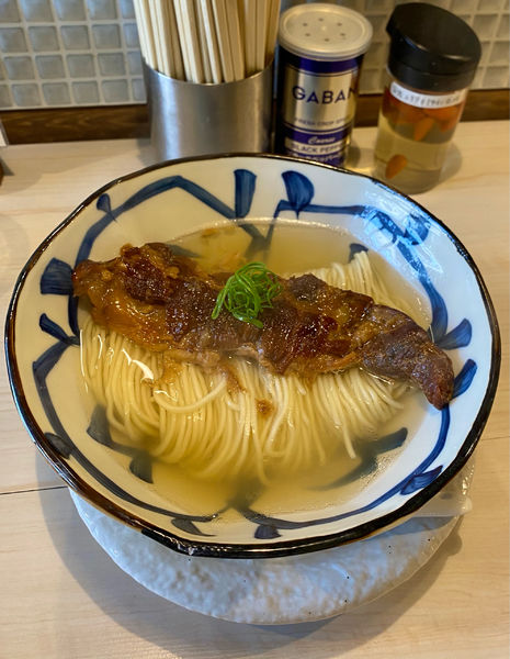 「鯛煮干の塩そば¥750」@タナカ ロボの写真