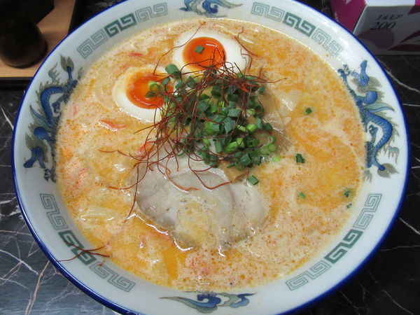 「海老味噌ラーメン(950円)」@北海道らーめん 味源 八王子店の写真