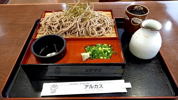 「ざるそば」@レストラン アルカスの写真