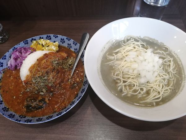 「朝限定セット¥500（クーポン半額）」@Noodle&Spice curry 今日の1番の写真