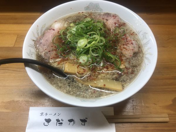 「特製ラーメン（1000円）」@ラーメン さだかず 祇園本店の写真