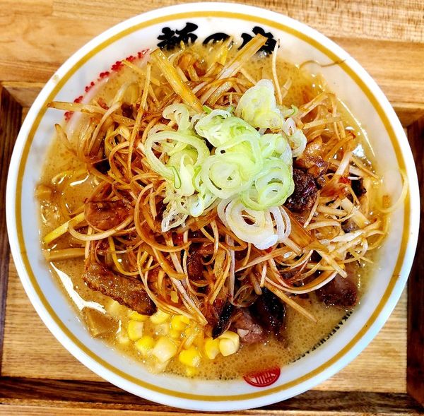 「辛ねぎ濃厚みそ」@自家製中華そば 麺の虜の写真