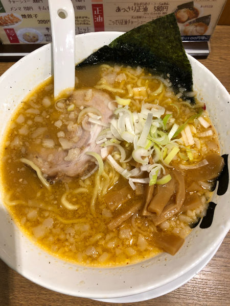 「こってり味噌ラーメン」@天元 町屋店の写真